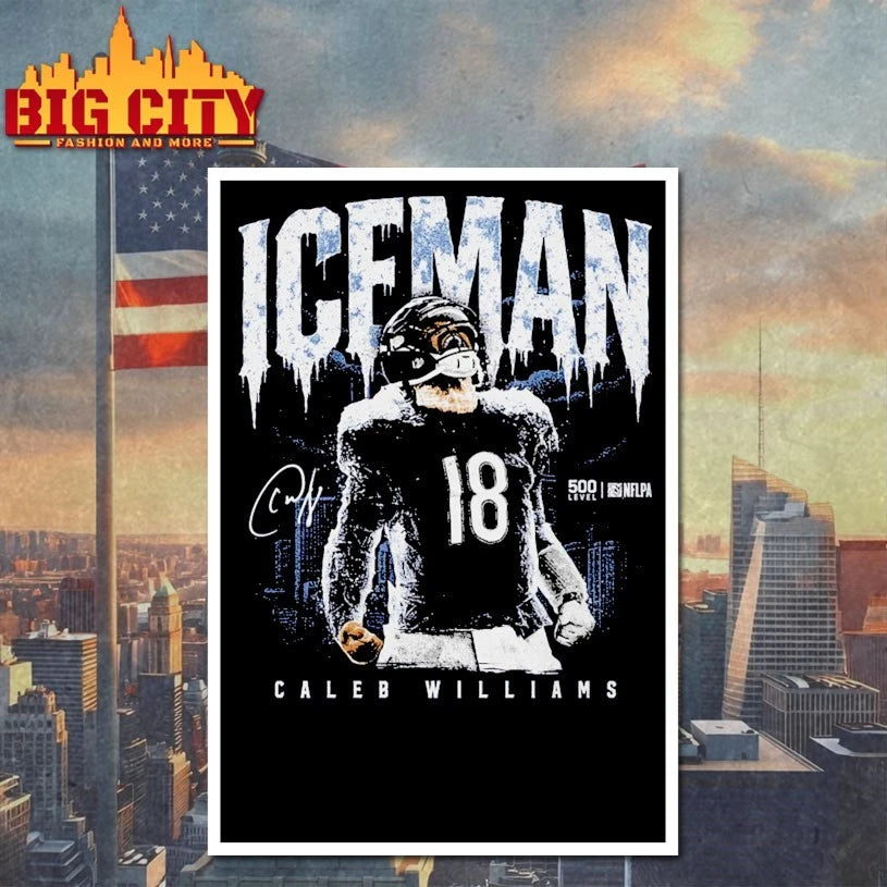 Caleb Williams Chicago Iceman signature shirt
