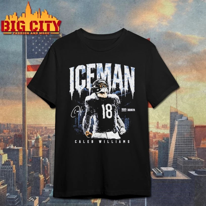 Caleb Williams Chicago Iceman signature shirt