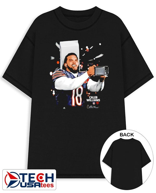 Caleb Williams cheese grater signature shirt