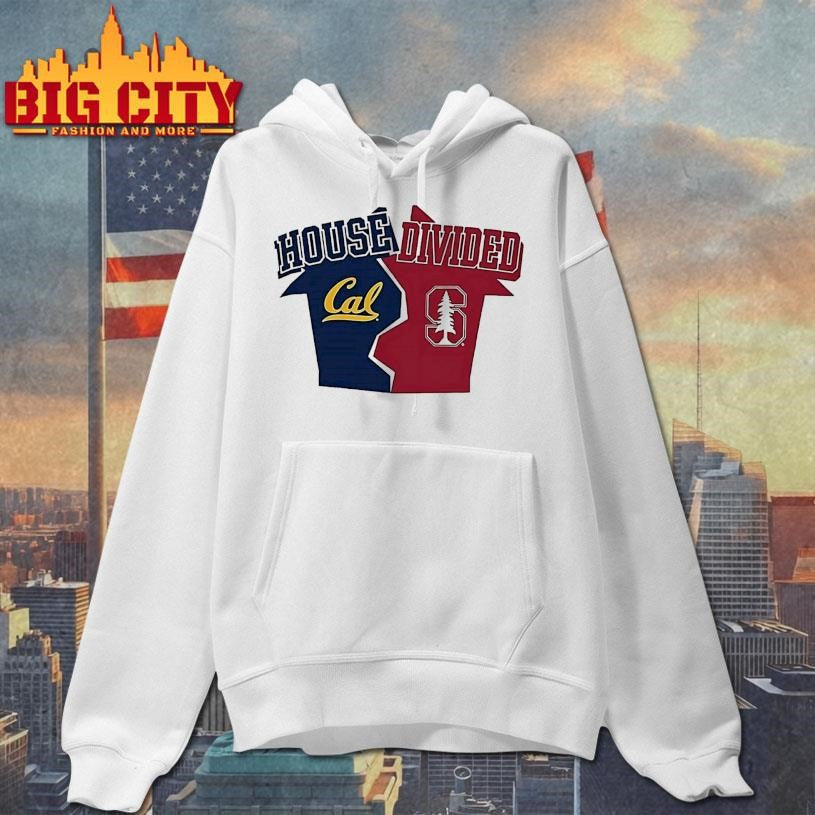 California Golden Bears Vs Stanford Cardinal House Divided Shirt