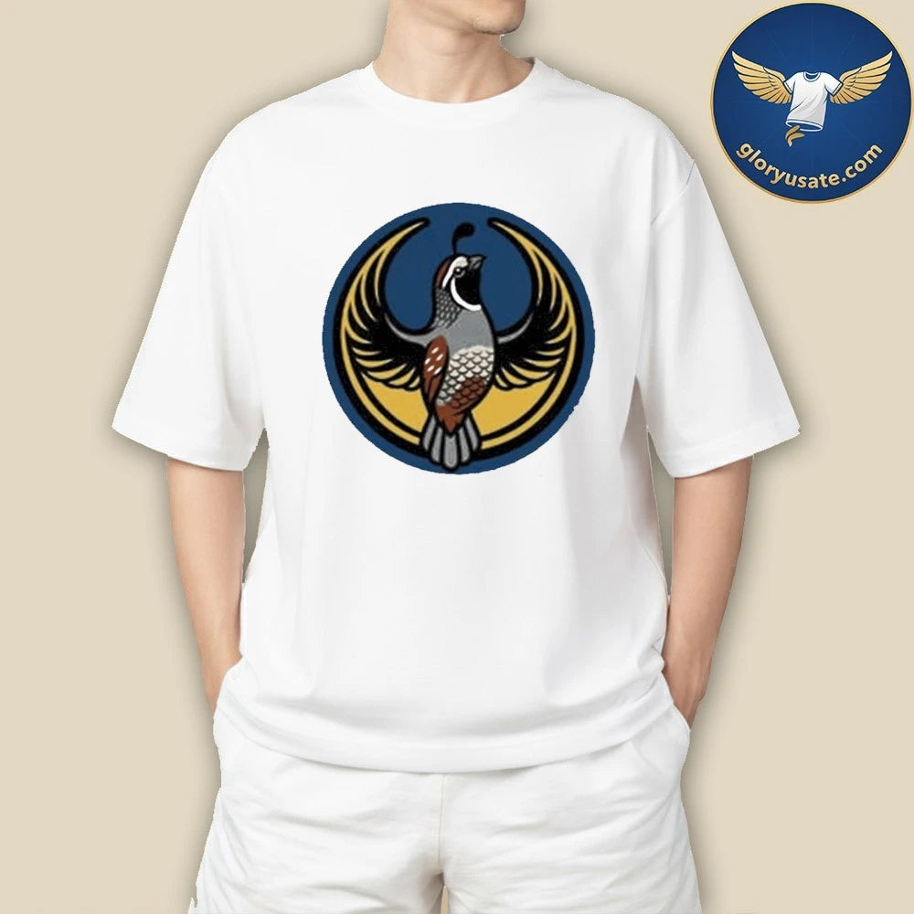 California Quail Resistance Bird T-Shirt