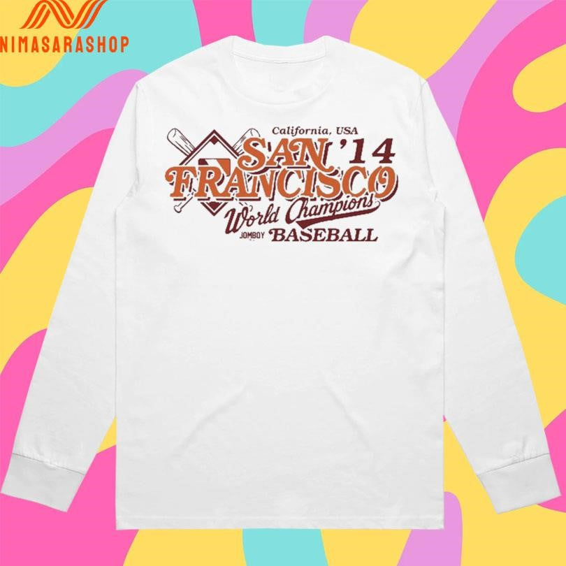 California USA ’14 San Francisco World Champions Baseball Shirts