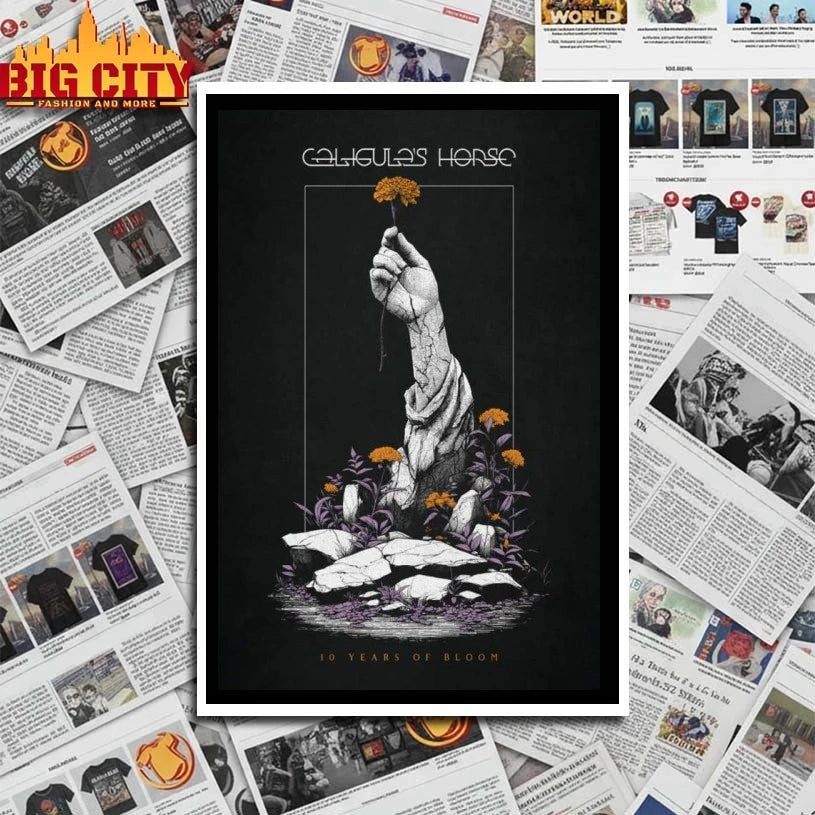 Caligula’s Horse 10 Years of Bloom Poster shirt