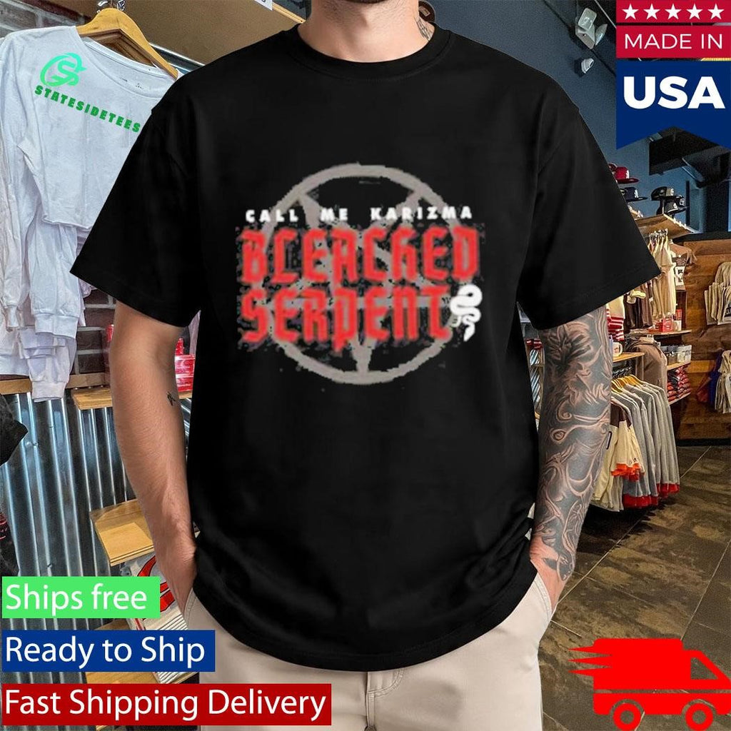Call Me Karizma Bleached Serpent Shirt