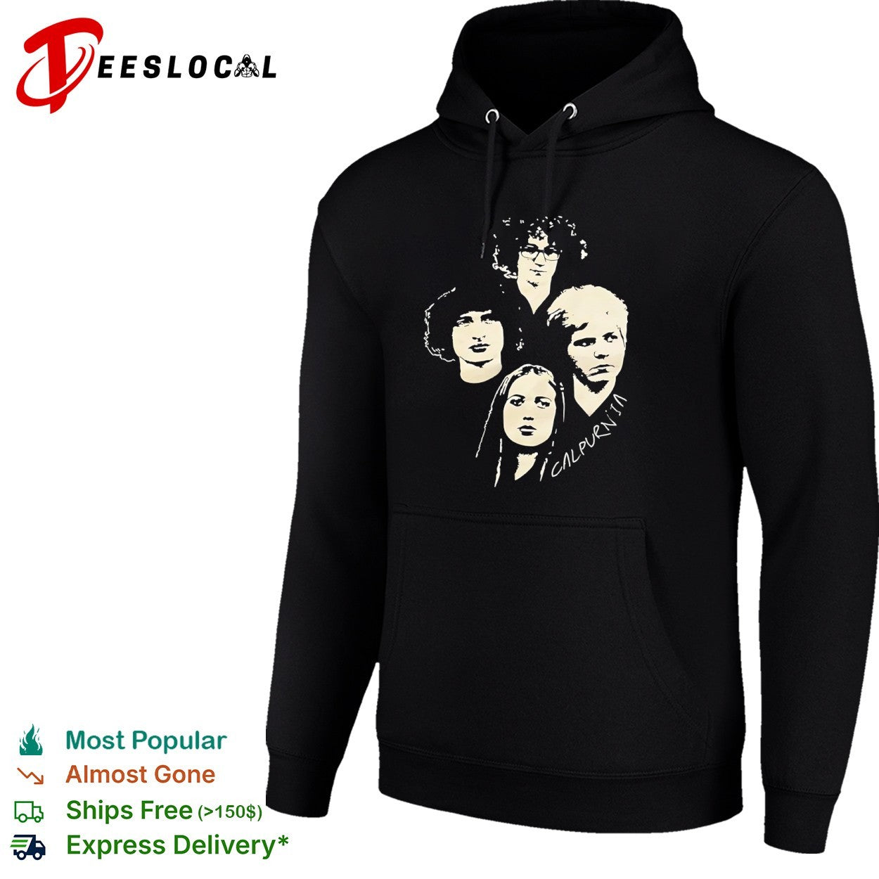 Calpurnia Finn Wolfhard Malcolm Craig Ayla Tesler-Mabe Jack Anderson band shirt