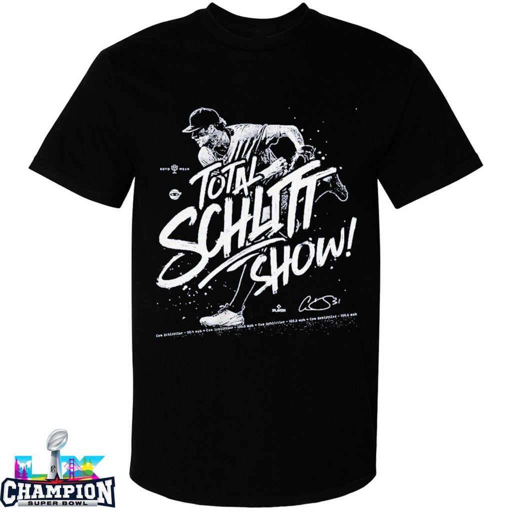 Cam Schlittler Total Schlitt Show New York Yankees Signature T-shirts