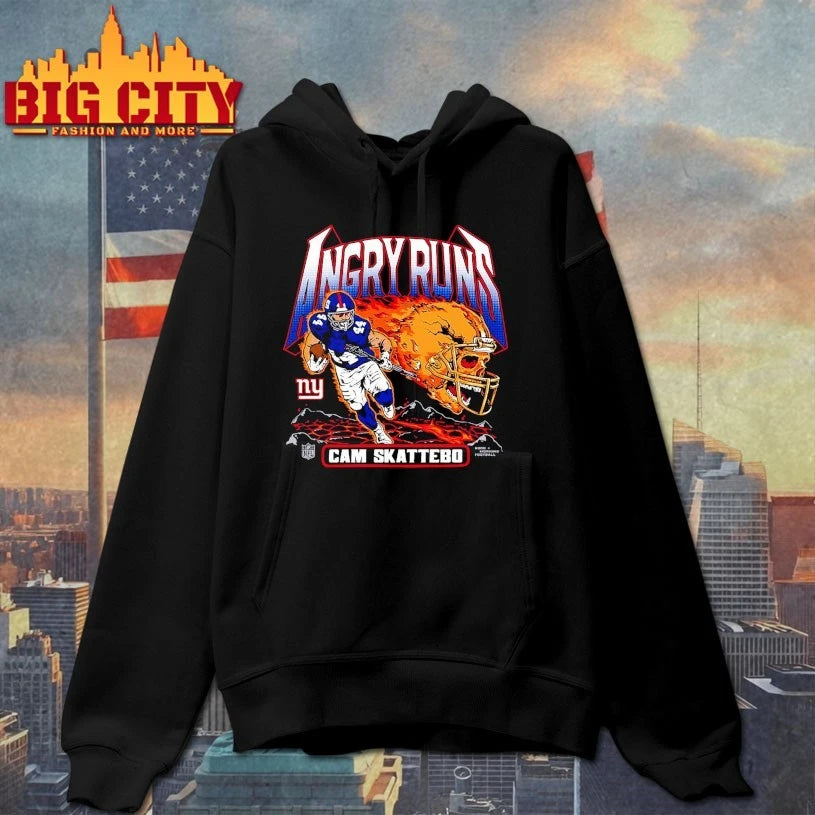 Cam Skattebo New York Giants Angry Runs shirt