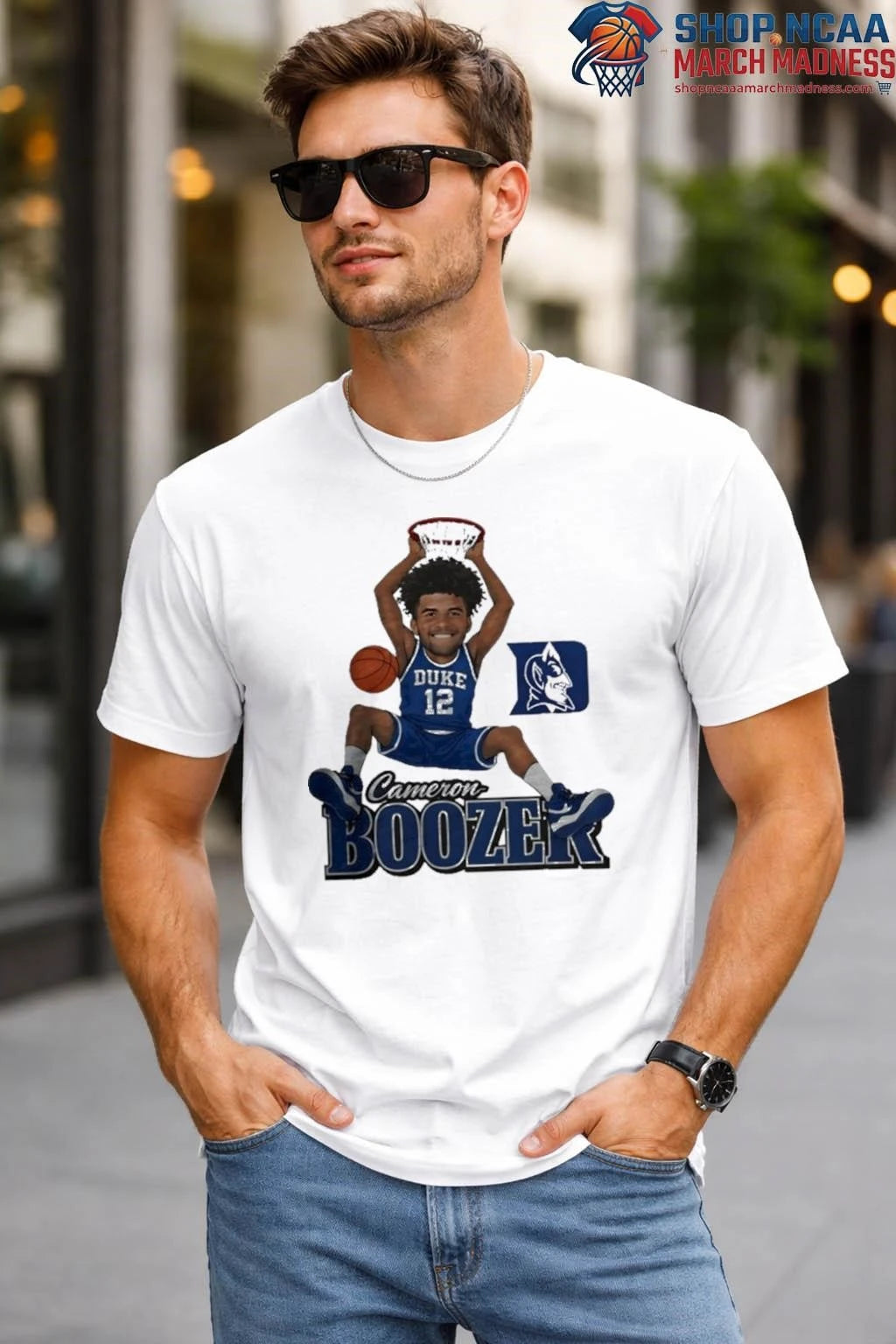 Cameron Boozer Duke Basketball T-Shirt Fan Graphic