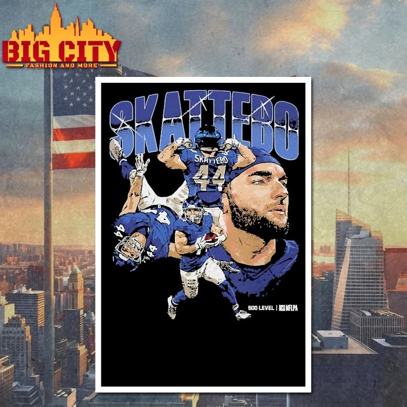 Cameron Skattebo New York G Collage Shirts