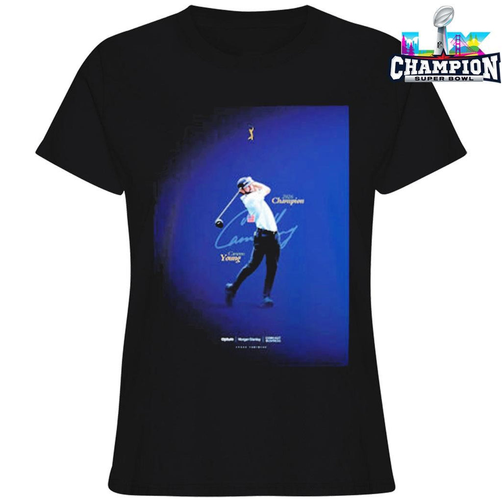 Cameron Young Champions The Players 2026 Shirt