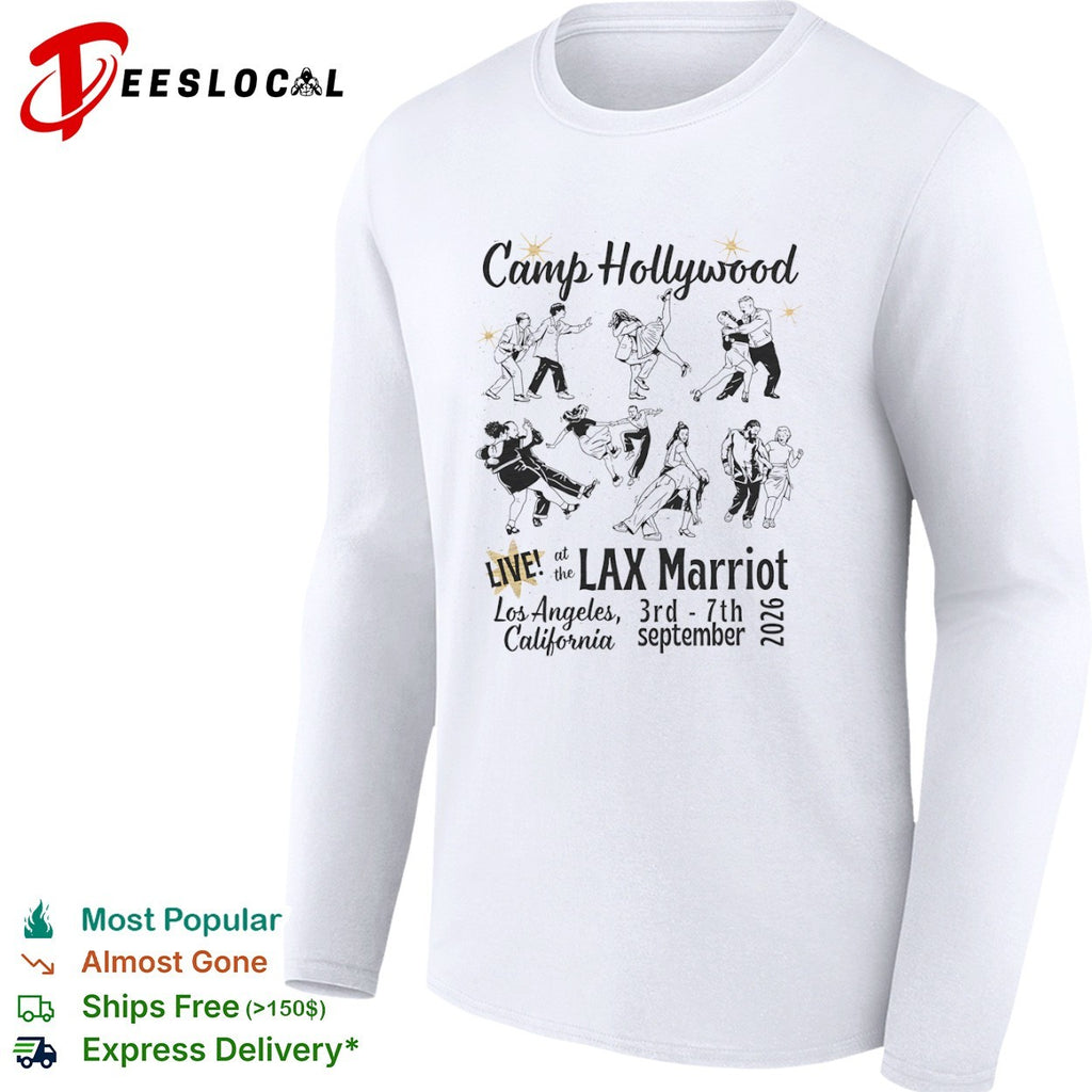 Camp Hollywood LIVE at the LAX Marriot Los Angeles 3rd 7th september 2026 shirt