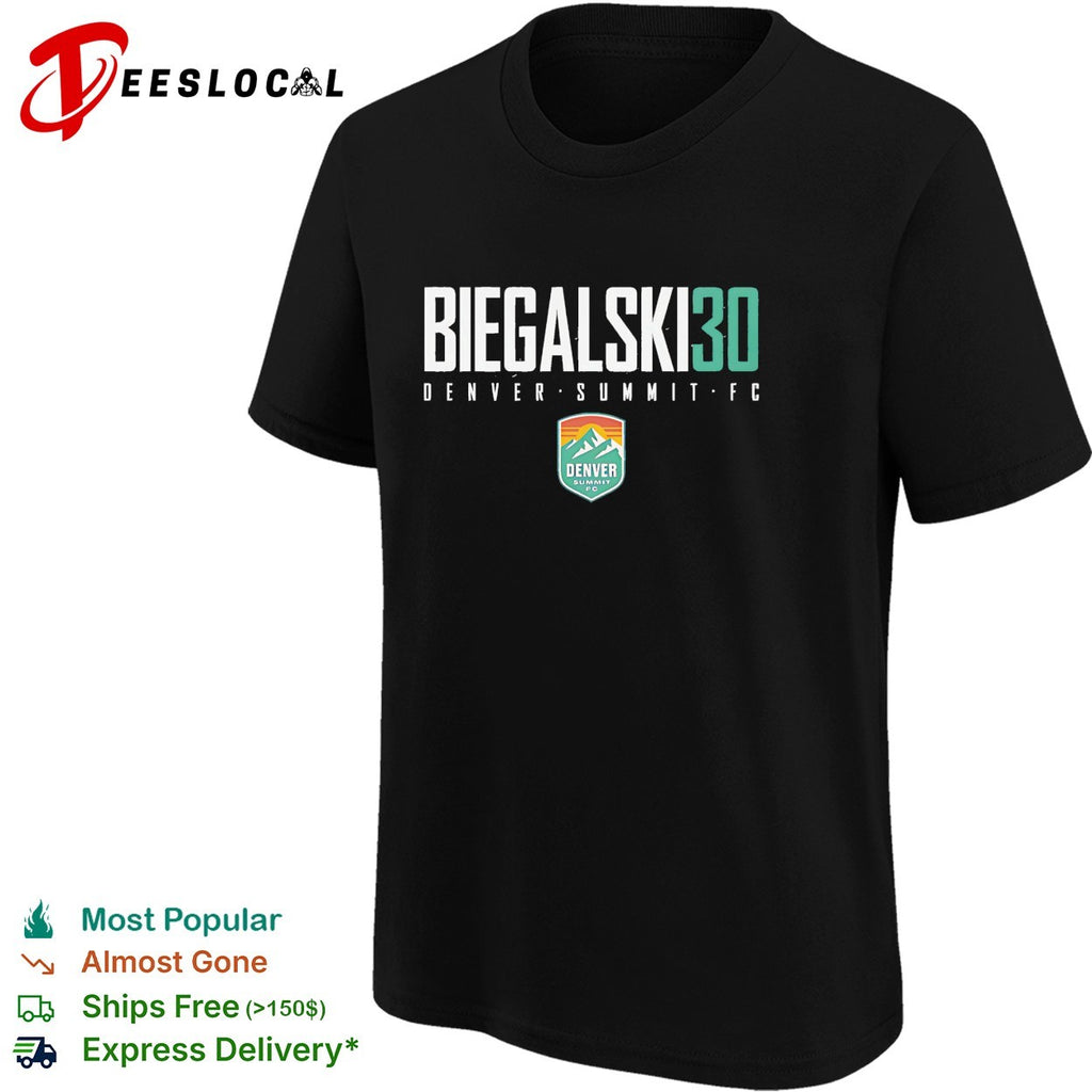 Camryn Biegalski 30 Denver Summit FC professional women’s soccer team shirt