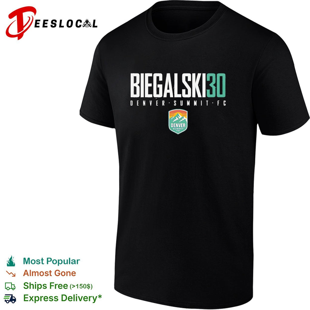Camryn Biegalski 30 Denver Summit FC professional women’s soccer team shirt