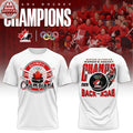 Canada Hockey Women 2026 Winter Olympics Milano Cortina Back to Back Hoodie T-Shirt