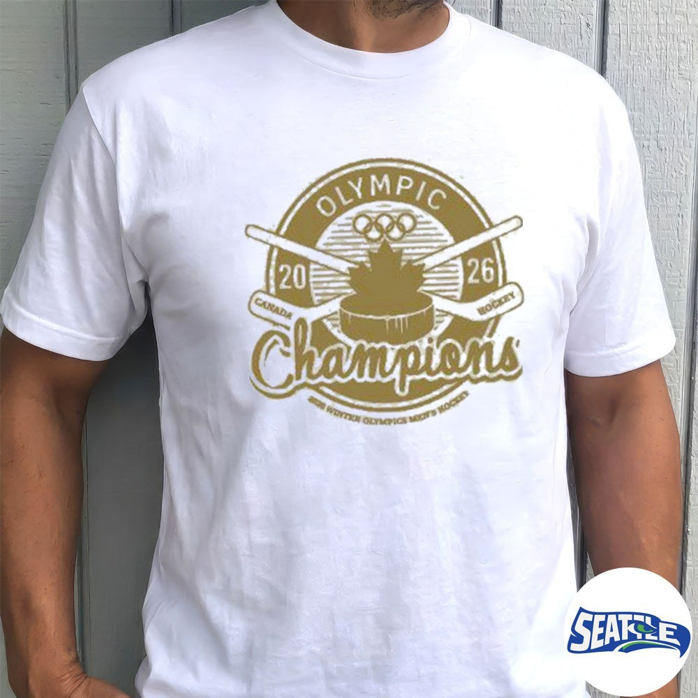 Canada Women’s Hockey Gold Medal Milano Cortina 2026 Champions shirt