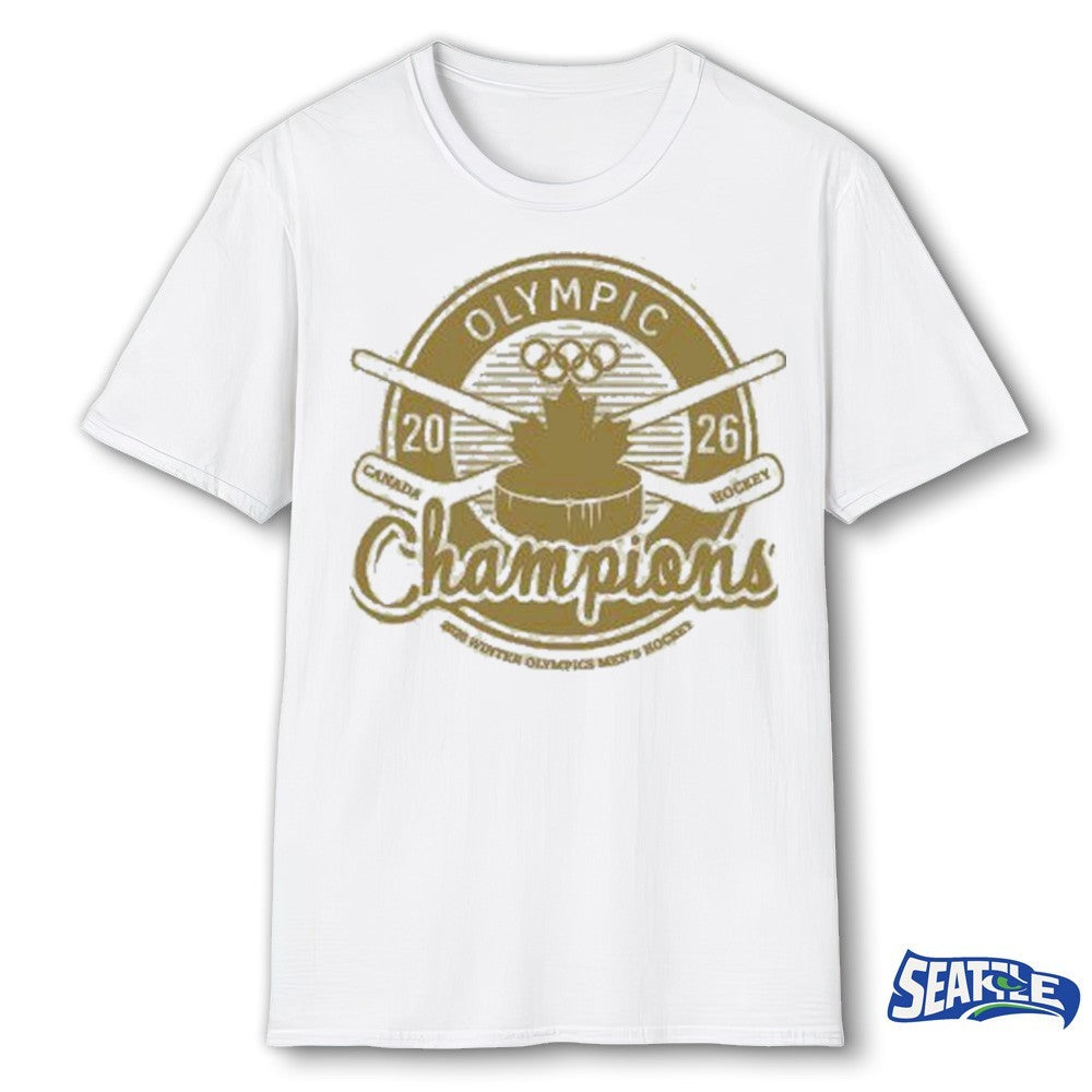 Canada Women’s Hockey Gold Medal Milano Cortina 2026 Champions shirt