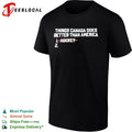 Canada things does better than America hockey shirt