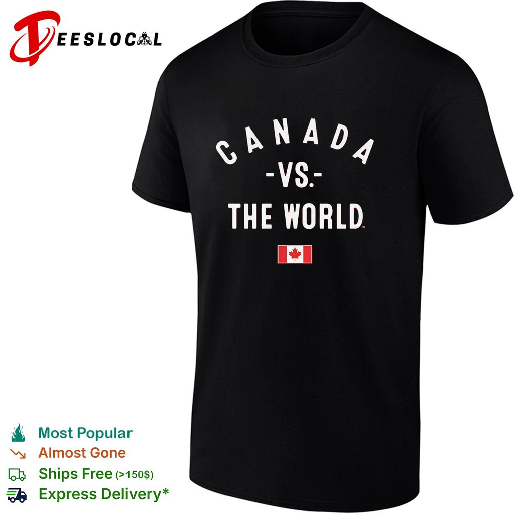 Canada vs The World FIFA World Cup 2026 having flag shirt