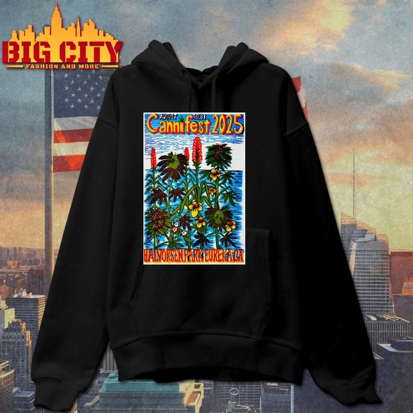 Cannifest Halvorsen Waterfront Park In Eureka CA Aug 30-31 2025 Poster Shirt