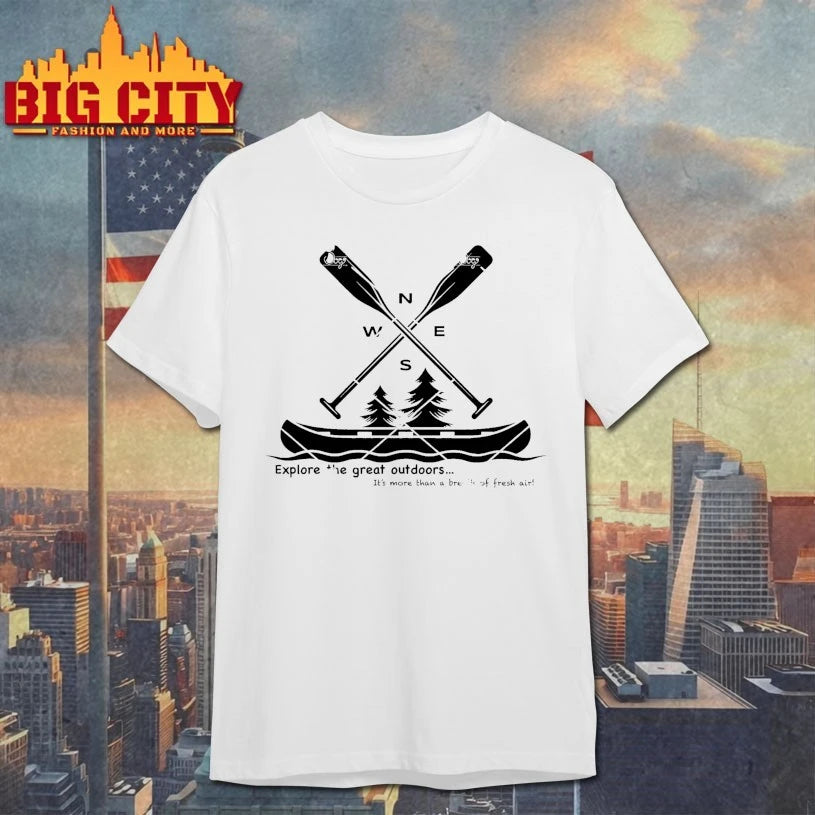 Canoe Paddles North South East West shirt