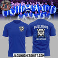 Canterbury-Bankstown Bulldogs Las Vegas 2026 Blue Logo Two Sided Hoodie T-Shirt