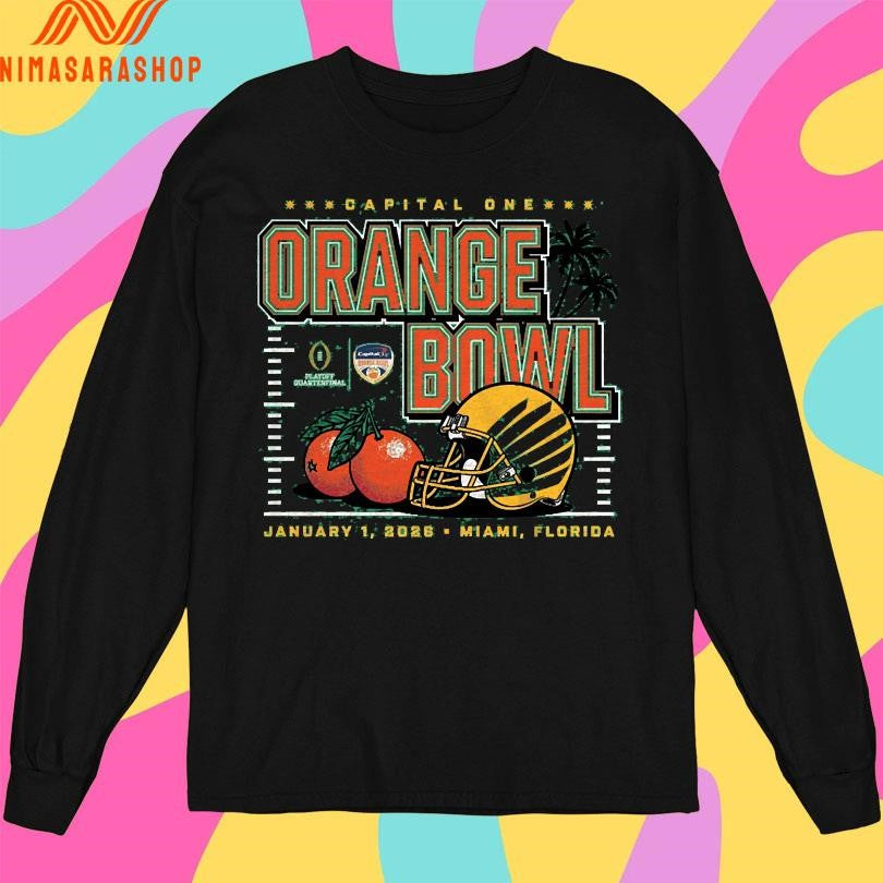 Capital One Orange Bowl January 1 2026 Miami Florida Shirts