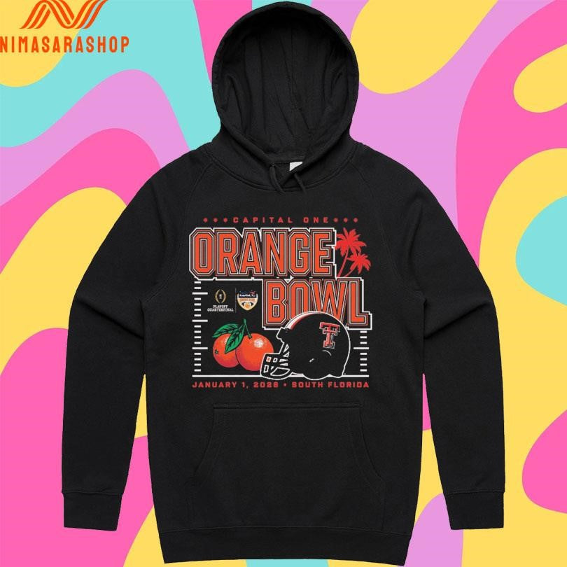 Capital One Texas Tech Orange Bowl January 1 2026 South Florida Shirts