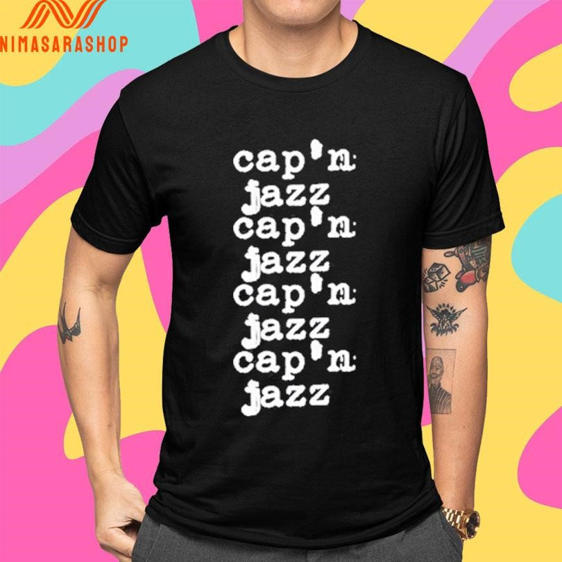 Cap’n Jazz Type Shirts