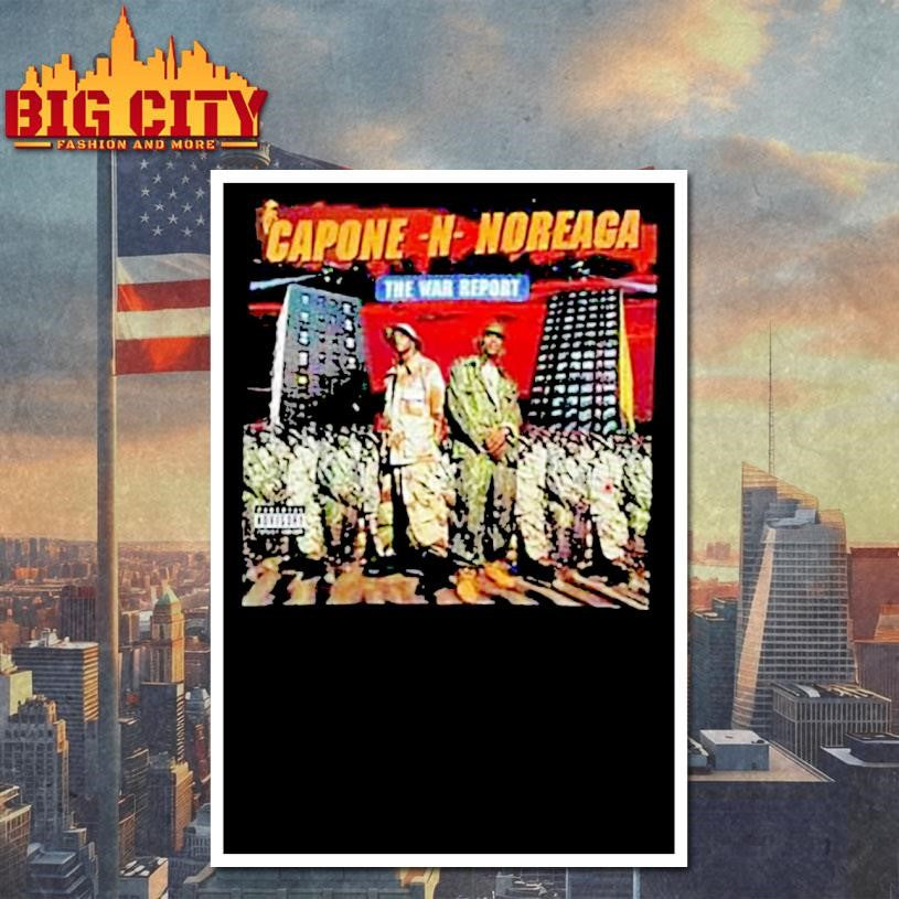 Capone N Noreaga Band The War Report 1997 Shirt
