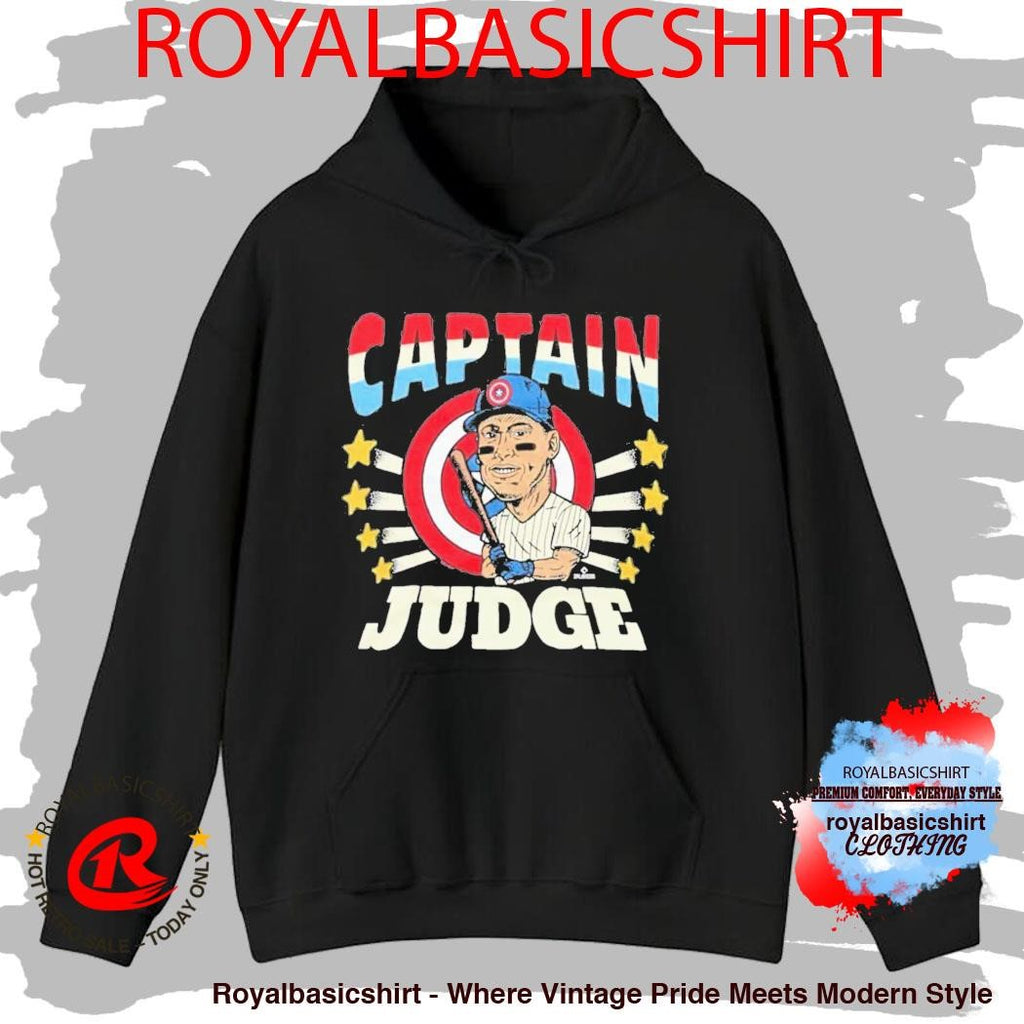 Captain America Aaron Judge Cartoon Shirt
