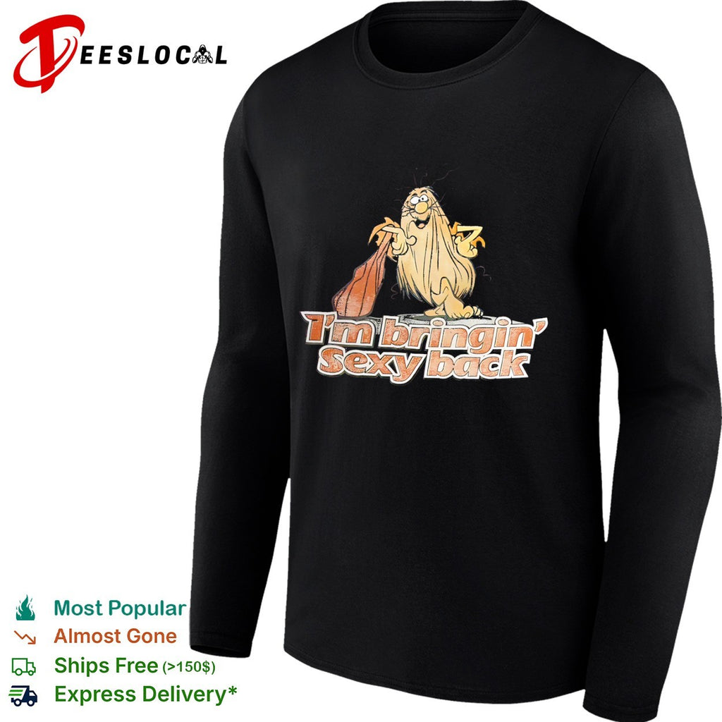 Captain Caveman I’m bringin’ Sexy back 70s cartoon character shirt