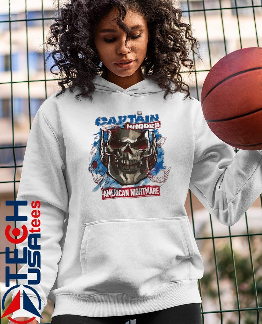 Captain Cody Rhodes American Nightmare Skull shirt