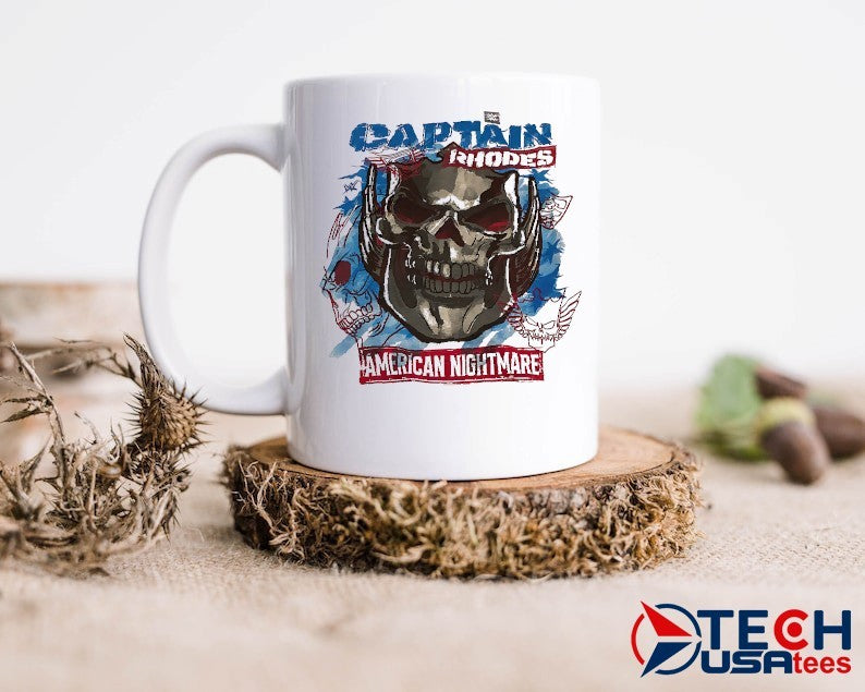 Captain Cody Rhodes American Nightmare Skull shirt