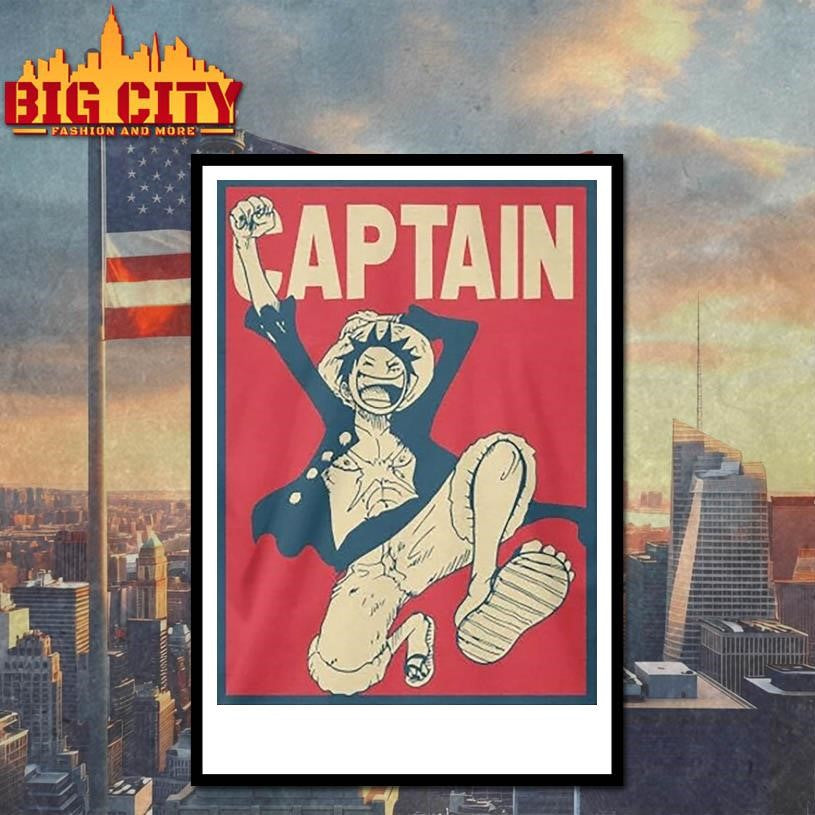 Captain Monkey D Luffy Anime shirt