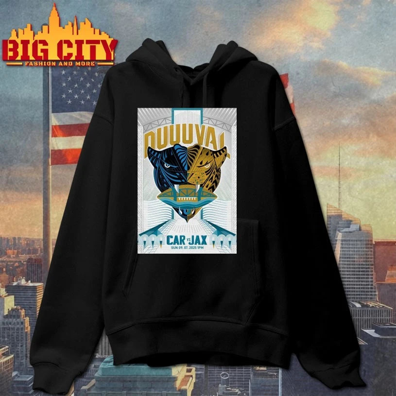 Car Panthers VS Jax Jaguar Sept 7 2025 Jacksonville FL Poster Shirts