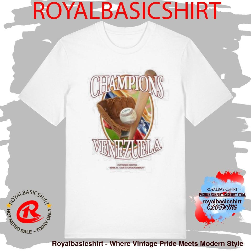 Caracas Venezuela Baseball Champions Shirt