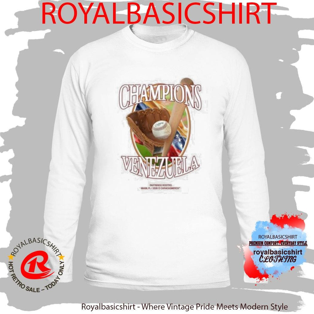 Caracas Venezuela Baseball Champions Shirt