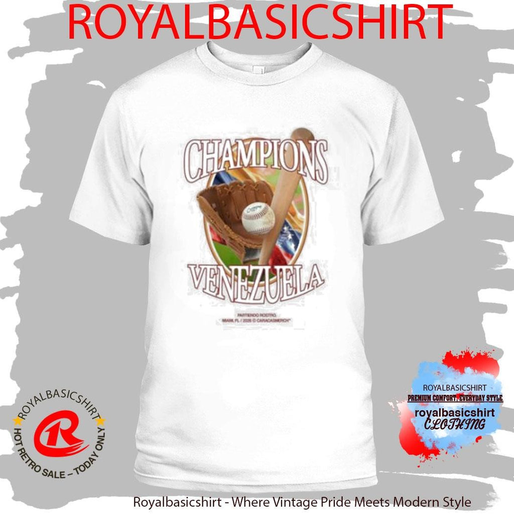 Caracas Venezuela Baseball Champions Shirt
