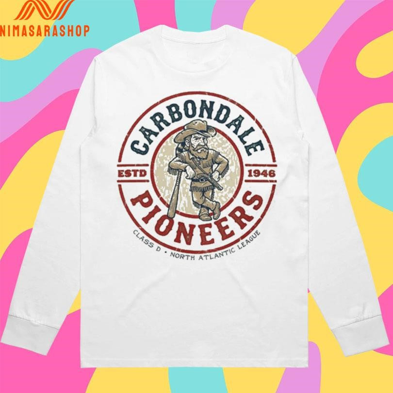 Carbondale Pioneers Baseball Estd 1946 Class D North Atlantic League Shirts
