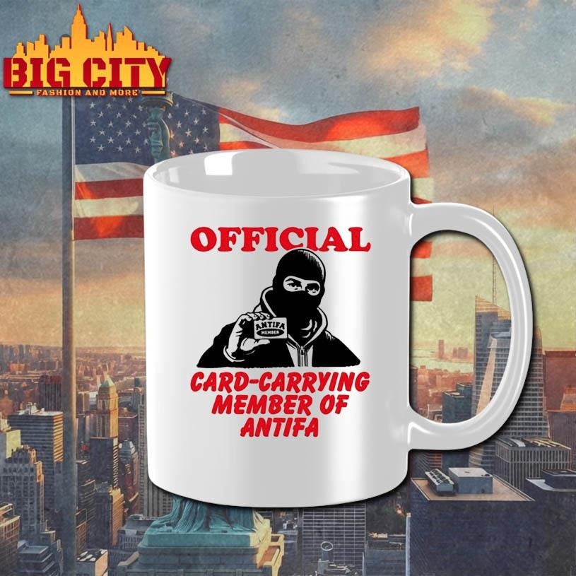 Card Carrying Member Of Antifa Shirt