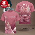 Cardi B Little Miss Drama Tour 2025 New Two Sided Shirt