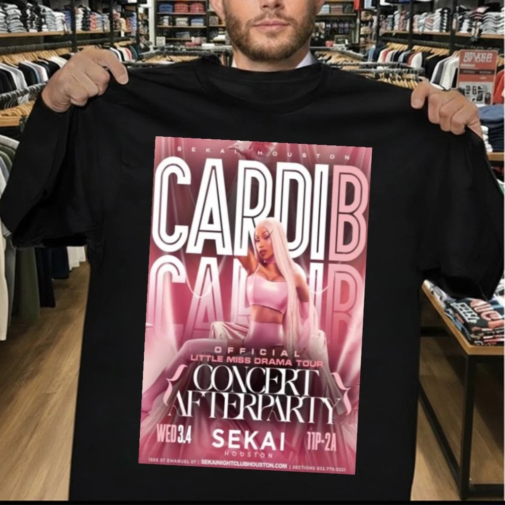 Cardi B Little Miss Drama Tour 2026 Poster Shirt