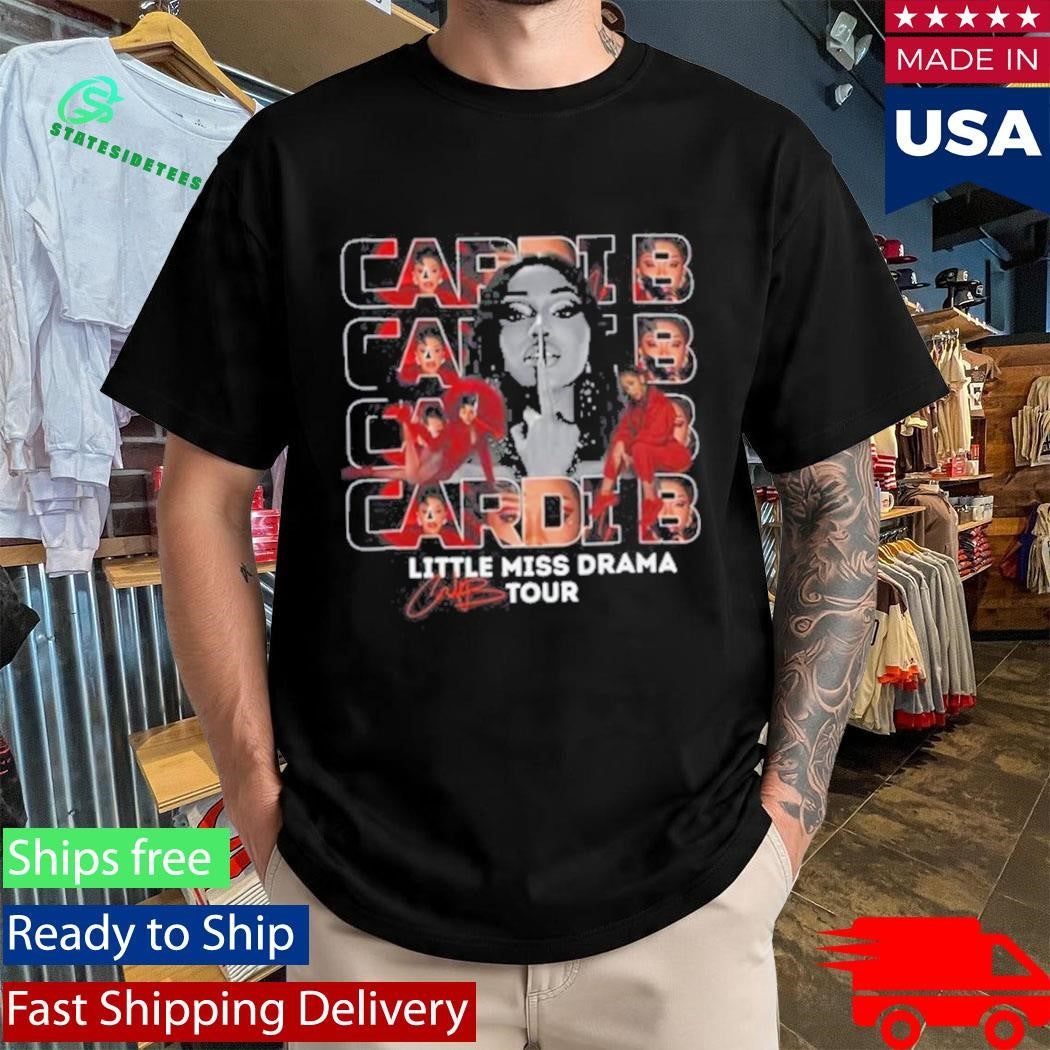 Cardi B Little Miss Drama Tour T-Shirt