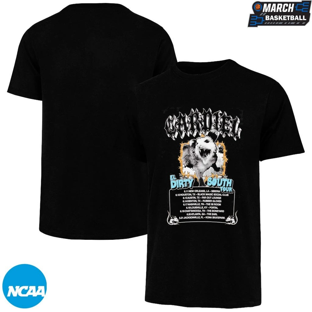 Cardiel 2026 El Dirty South Tour T-Shirts