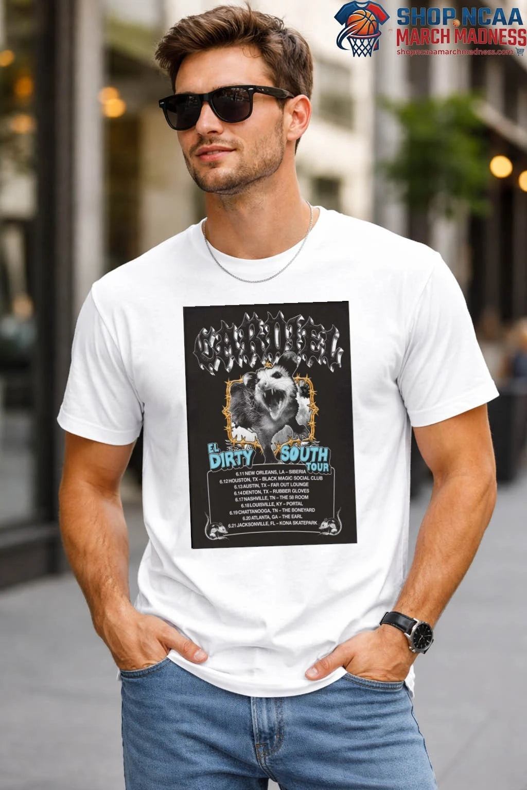Cardiel El Dirty South Tour 26 Shirt