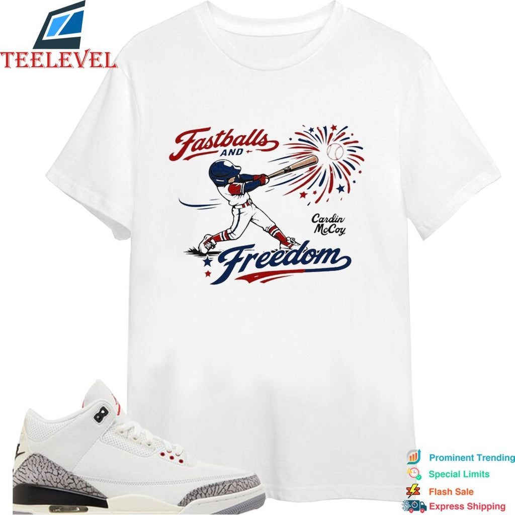 Cardin Mccoy Fastballs And Freedom Shirts