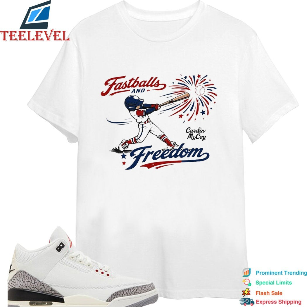 Cardin Mccoy Fastballs And Freedom Shirts