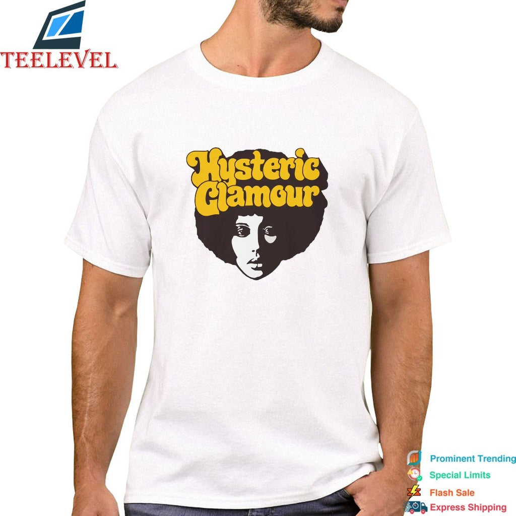 Carla Bruni Hysteric Glamour Afro Hair T-Shirts