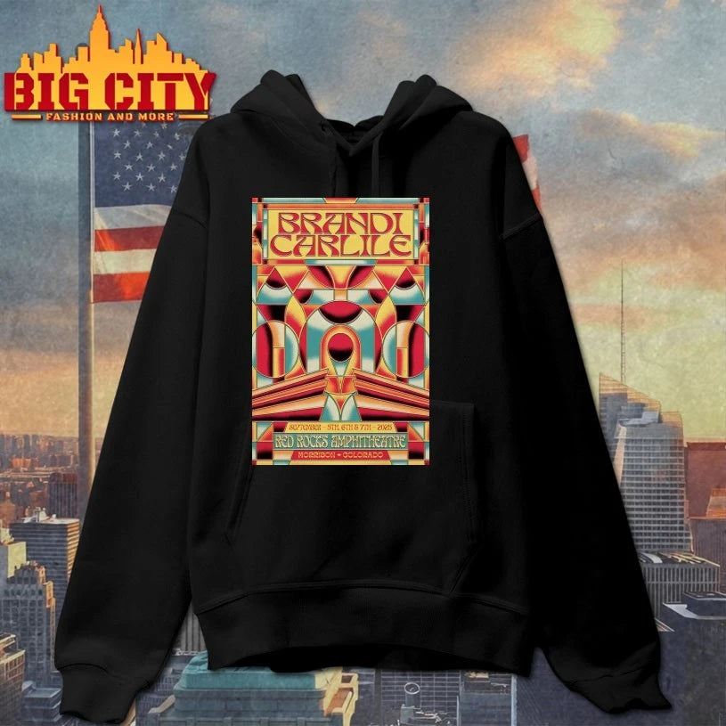 Carlile Tour Red Rocks 2025 Poster shirt