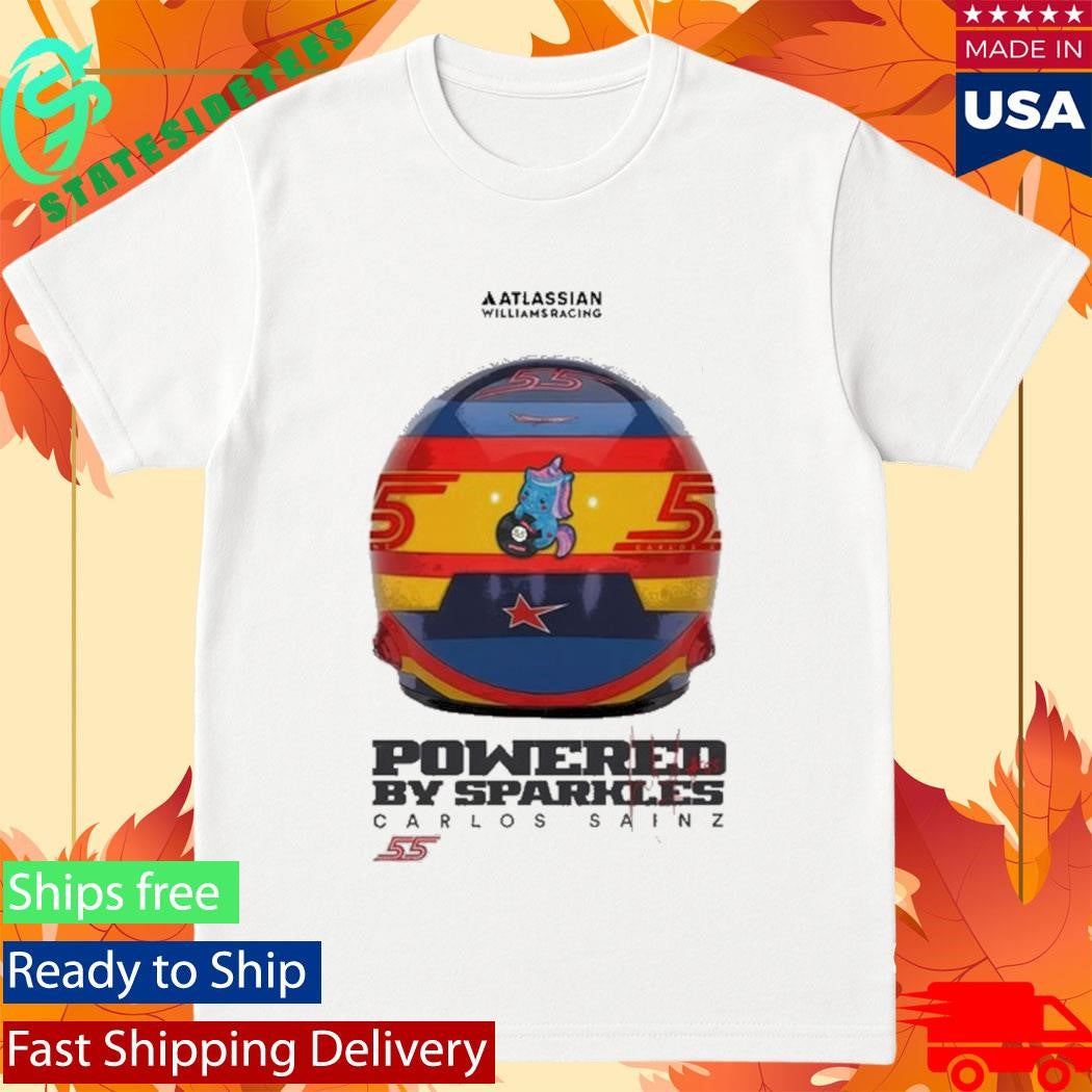 Carlos Sainz Atlassian Williams Racing Sparkles Shirt